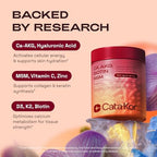 Cata-Kor NAD+ & Ca-AKG Supplement with Resveratrol, MSM, Hyaluronic Acid & Biotin