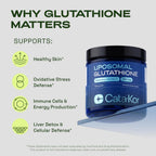 Cata-Kor Liposomal Glutathione with Resveratrol & Vitamin C – Antioxidant Support – 60 Capsules