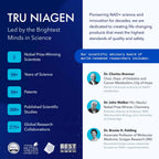 TRU NIAGEN NAD+ Powder Supplement with Prebiotic Support – 30 Stick Packs
