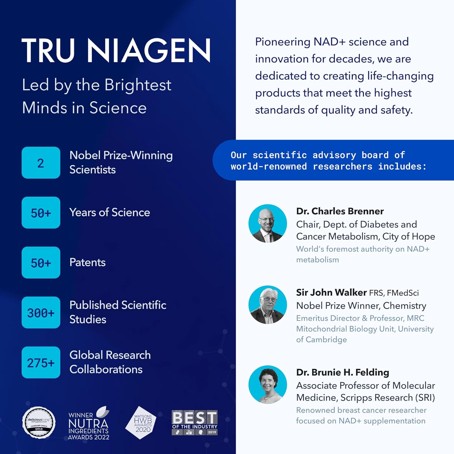 TRU NIAGEN NAD+ Powder Supplement with Prebiotic Support – 30 Stick Packs