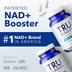 TRU NIAGEN NAD+ Supplement with Niagen 300mg – Cellular Energy Support – 60 Servings