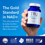 TRU NIAGEN NAD+ Supplement with Niagen 300mg – Cellular Energy Support – 30 Servings