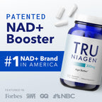 TRU NIAGEN NAD+ Supplement with Niagen 300mg – Cellular Energy Support – 30 Servings