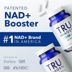 TRU NIAGEN NAD+ Supplement with Niagen 300mg – Cellular Energy Support – 30 Servings