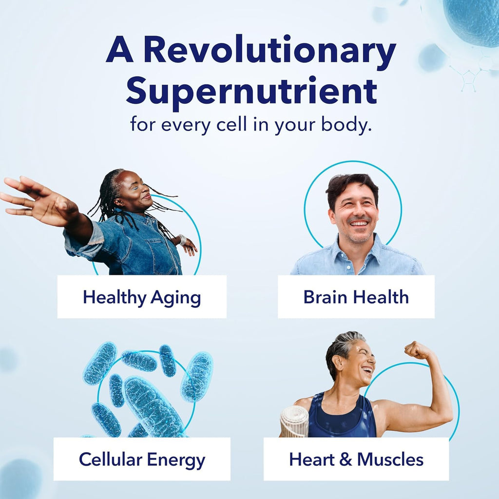 TRU NIAGEN NAD+ Supplement with Niagen 300mg – Cellular Energy Support – 30 Servings