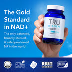 TRU NIAGEN NAD+ Supplement with Niagen 300mg – Cellular Energy Support – 30 Servings